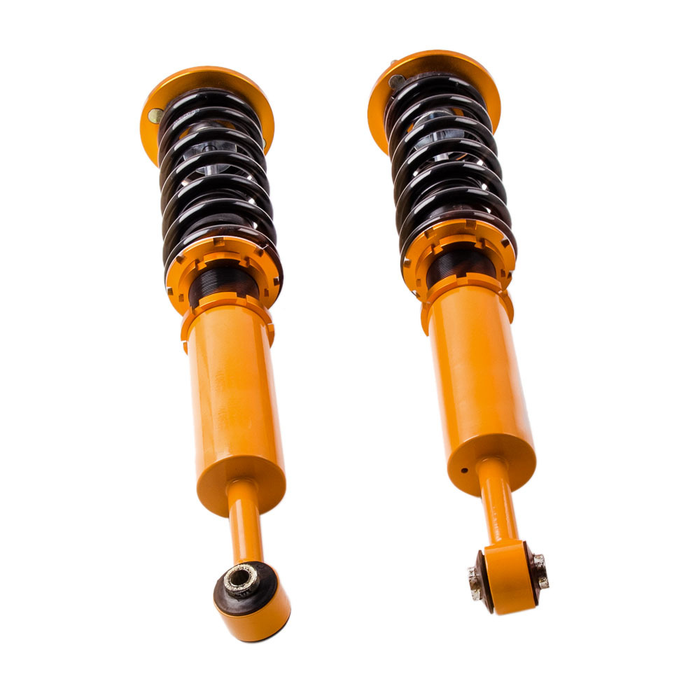 Maxpeedingrods Amortiguador Coilovers Kits de suspensión 24 vías ajustables Compatible para Honda Accord 2003-2007