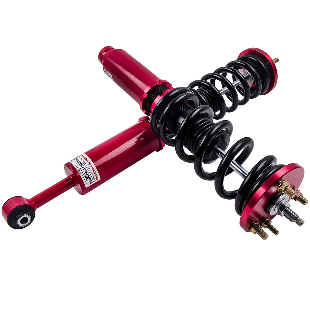 Coilover Amortiguador Delantero Trasero Ajustable compatible para Honda Accord 2003-2007