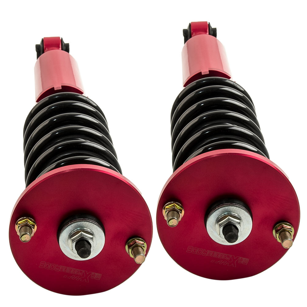 Maxpeedingrods Kits de suspensión Coilovers de puntal de bobina de altura ajustable Compatible para Honda Accord 2003-2007