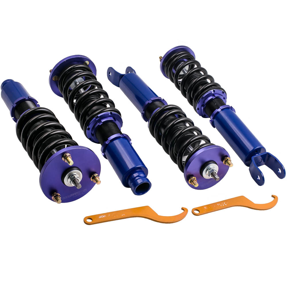 Amortisseur kit combinés filetés compatible pour Honda ACCORD LX, SE, LX-Pkit d'abaissement