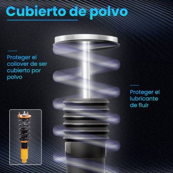 Suspensión de muelles helicoidales Suspensión compatible para Honda Accord 94-97 Amortiguador