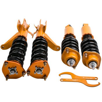 combinés filetés Suspension compatible pour Honda Civic (EM2) 2001 - 2005 Amortisseur hauteur réglablekit d'abaissement