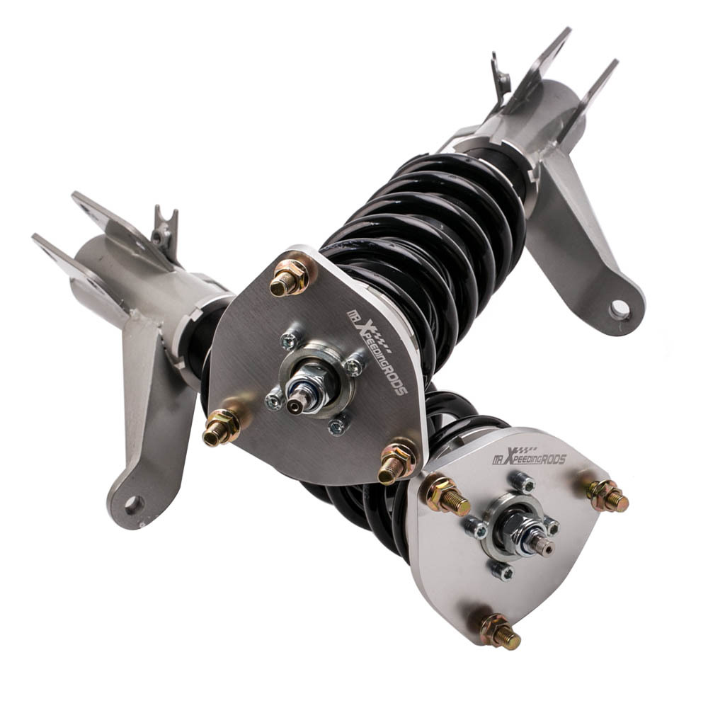 4PCS Reglable hauteur combinés filetés Suspension compatible pour Honda Civic (EM2) amortisseurkit d'abaissement