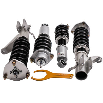 4x ammortizzatori a sospensione coiloverscompatibile compatibile per Honda Civic EM2 01-05 Lowering Kit