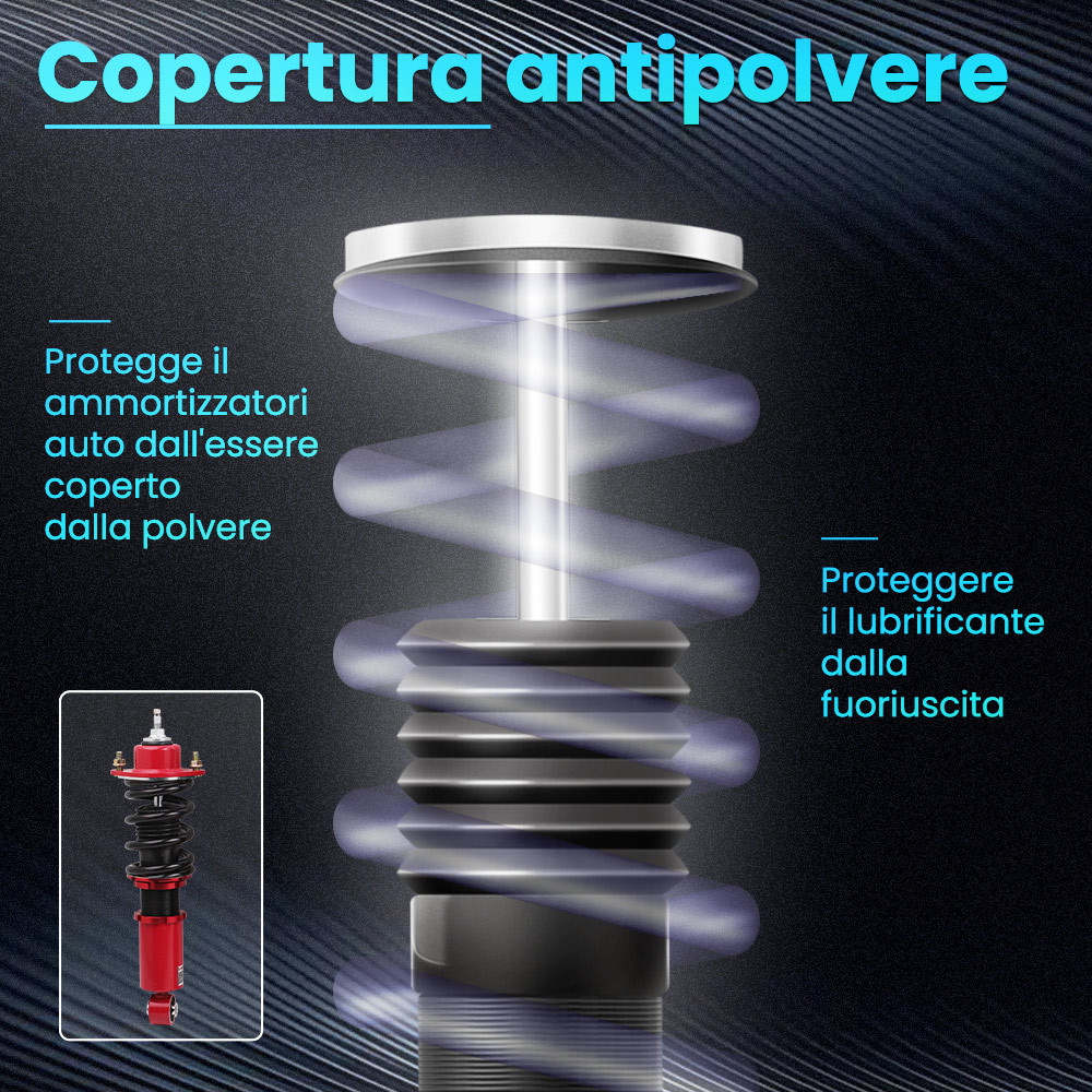 Coilover SOSPENSIONI compatibile per Honda Civic Racing Coilovers Shock kit di sospensione Lowering Kit