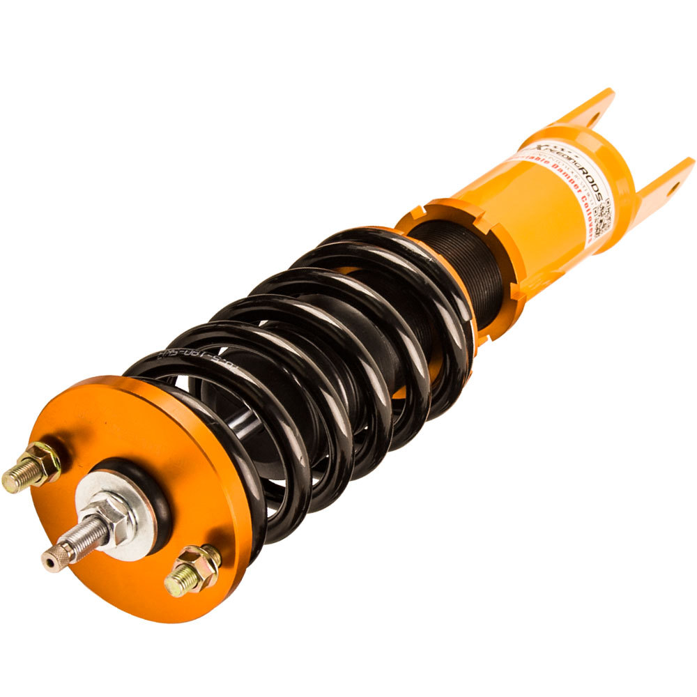 4 PCS Combinés filetés/Amortisseurs suspension kit Compatible pour HONDA CIVIC 1989-1991 ED2 ED3kit d'abaissement