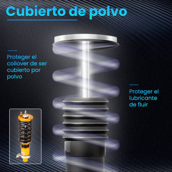 Maxpeedingrods - Kits de suspensión ajustable con amortiguador de doble tubo Compatible para Acura Integra 1994-2001 DC2 DC4 01/88 - 12/95