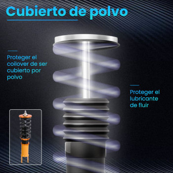 Maxpeedingrods - Kits de descenso de suspensión con coilover completo Compatible para Acura Integra 1990 -1993 DA DB