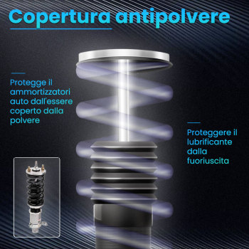 Kit ammortizzatori per auto Anteriore e Posteriore compatibile per Honda Acura Integra 90-93 Lowering Kit
