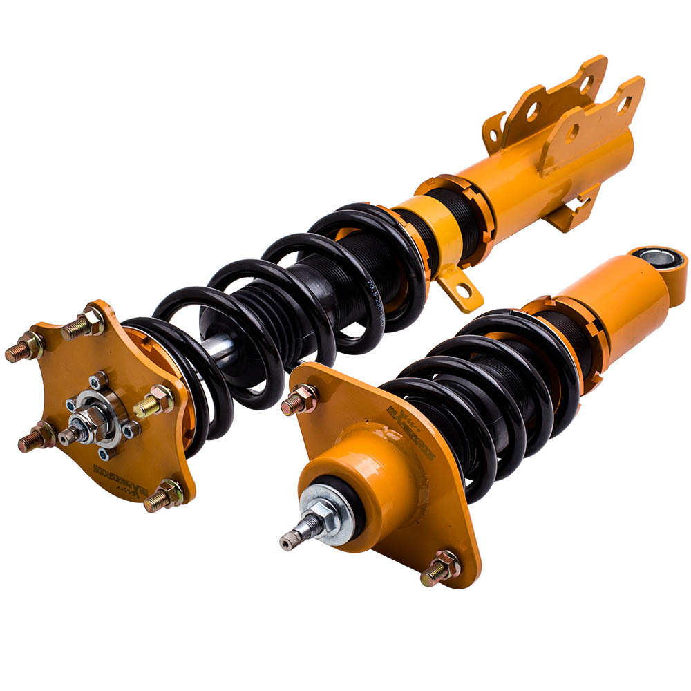 Kit de suspensión de coilover ajustable 4 piezas delantero + trasero compatible para HONDA CRV CR-V 07-11