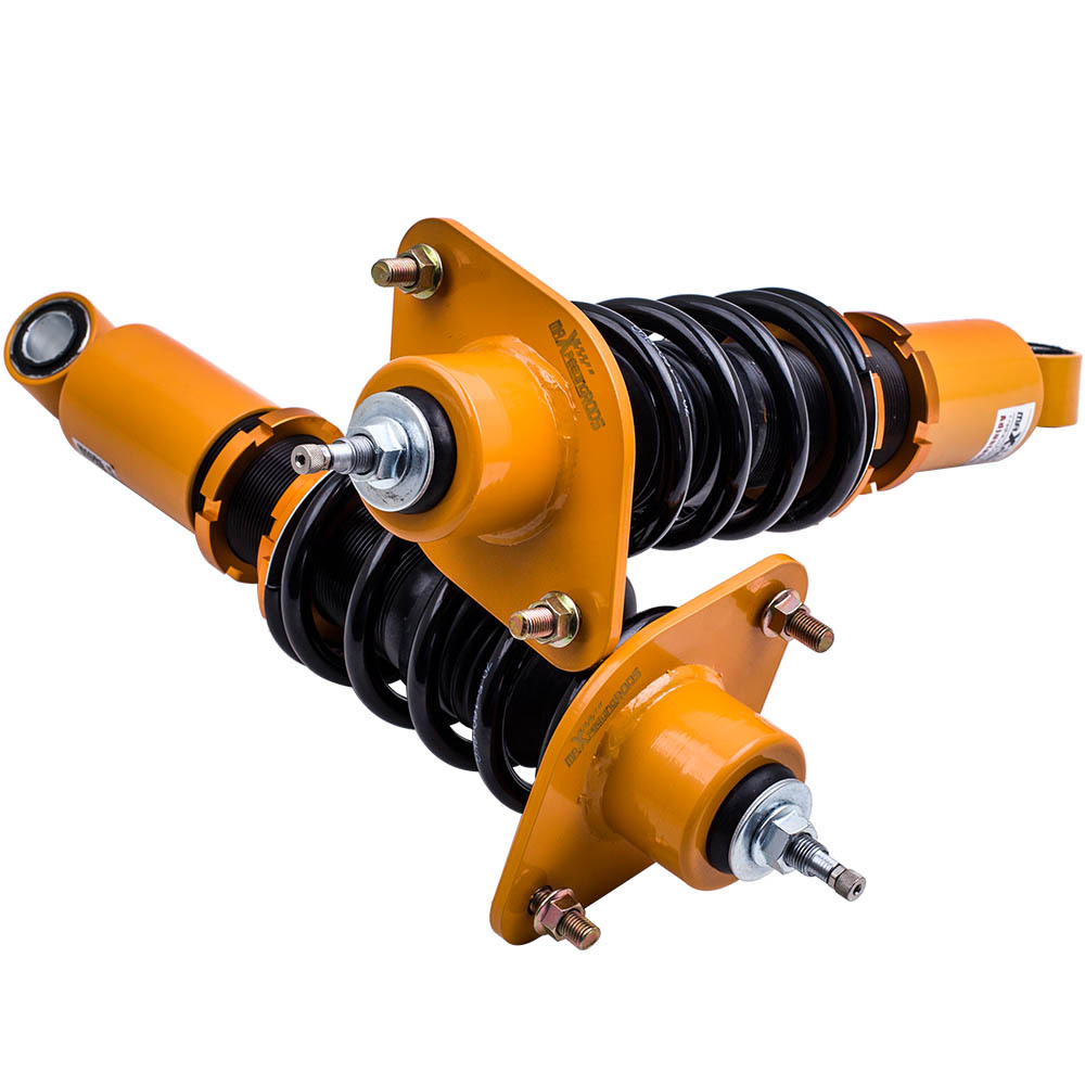 Kit de suspensión de coilover ajustable 4 piezas delantero + trasero compatible para HONDA CRV CR-V 07-11