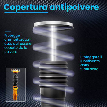 COILOVER KIT SOSPENSIONI Ammortizzatori Sospensione Kit compatibile per HONDA CRV CR-V 07-11 Lowering Kit