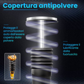 Full Ammortizzatori Sospensione Coilover Kit compatibile per Honda Prelude 1992-2001 Struts Lowering Kit