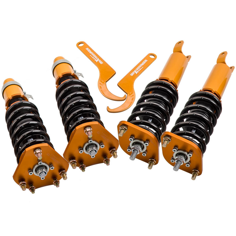 Full Ammortizzatori Sospensione Coilover Kit compatibile per Honda Prelude 1992-2001 Struts Lowering Kit