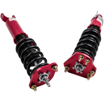 Compatible for Honda Prelude Full Damper Adjustable Coil Spring Strut Coilovers 1992 - 2001  Lowering Kit
