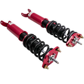 Compatible for Honda Prelude Full Damper Adjustable Coil Spring Strut Coilovers 1992 - 2001  Lowering Kit