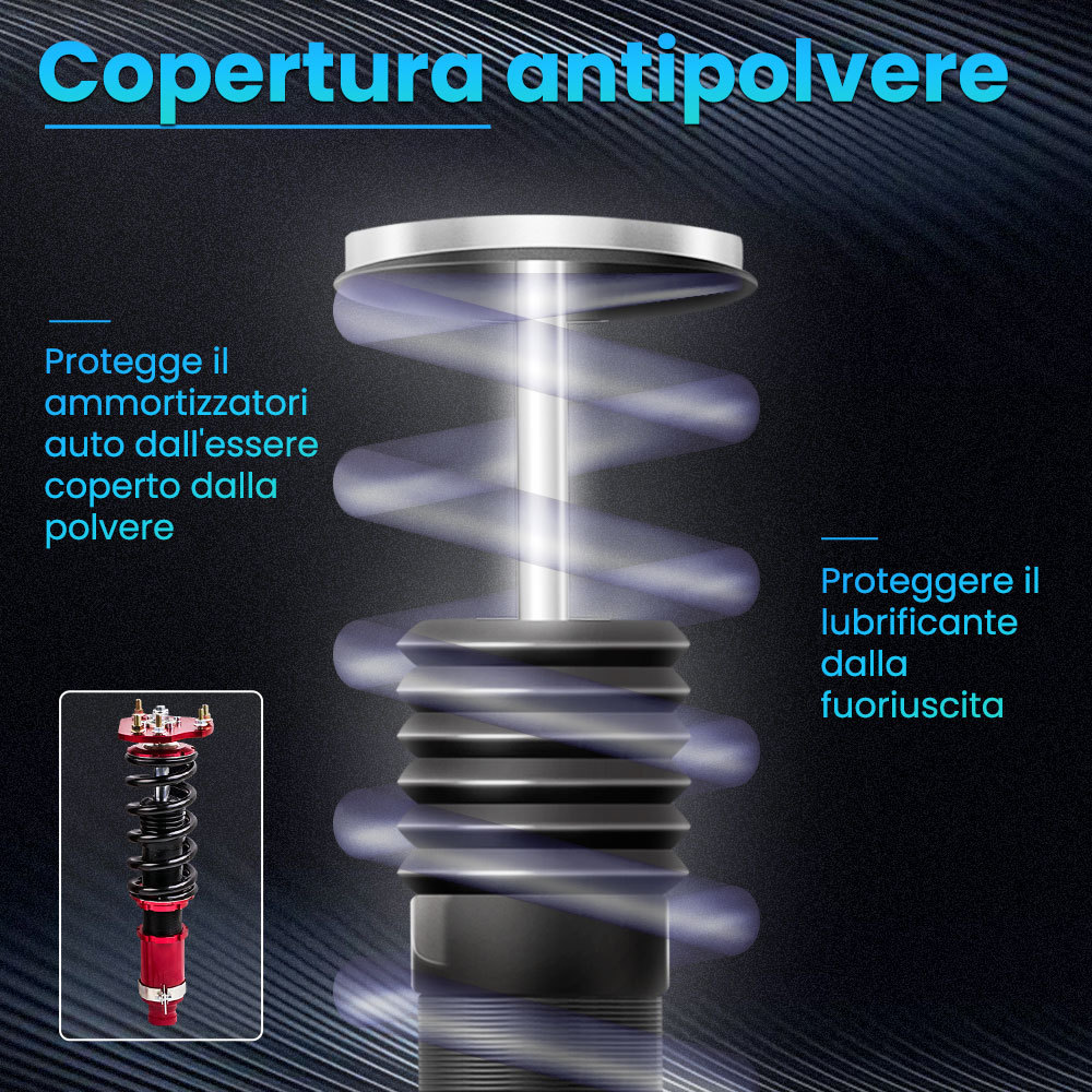 Ammortizzatori Coilover Suspension compatibile per Honda Prelude 4 5 IV V 2.0 2.2 16V 92-01 Lowering Kit