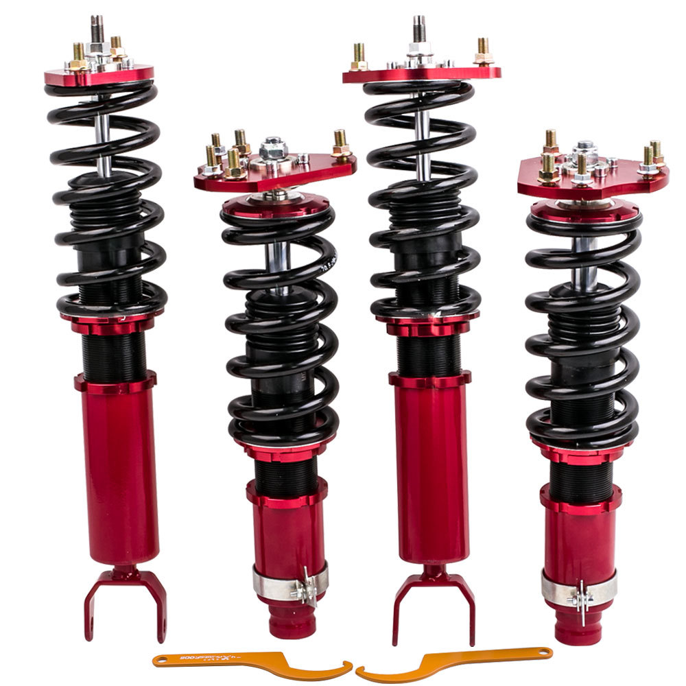 Kit de combines filetes compatible pour honda prelude bb1 bb2 bb6 92-01 amortisseurkit d'abaissement