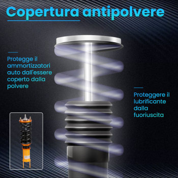 Ammortizzatore Sospensione Assetto Regolabile compatibile per Honda S2000  AP1 AP2 1999-2009 Lowering Kit