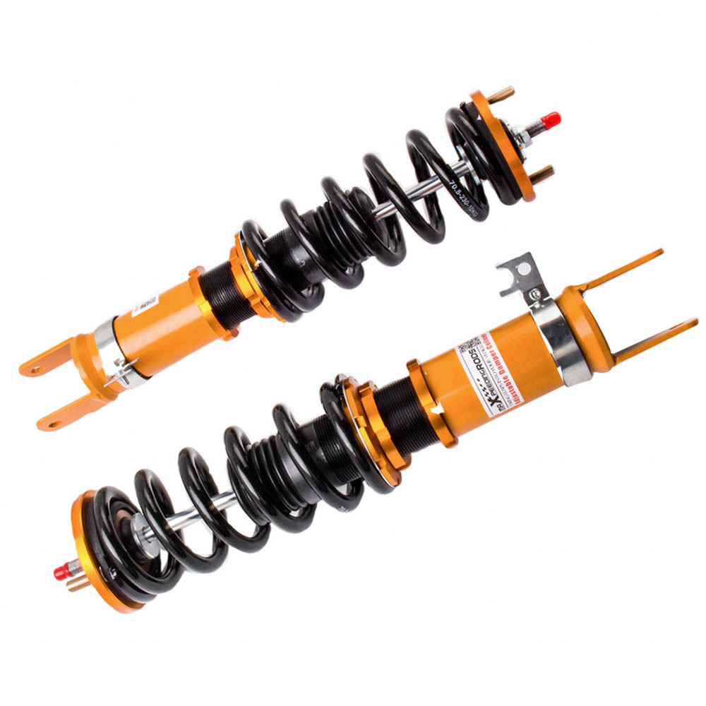 Amortisseurs combinés filetés compatible pour Honda S2000 AP1 AP2 Amortisseur Strut Adj. amortisseurkit d'abaissement