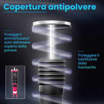 Ammortizzatore Sospensione Assetto Regolabile compatibile per Honda S2000  AP1 AP2 1999-2009 Lowering Kit