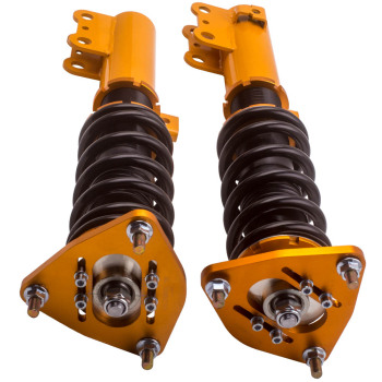 Coilovers Set compatible for Hyundai Genesis Coupe 2-Door 2010-16 Shock Absorber Adj Height lowering kit