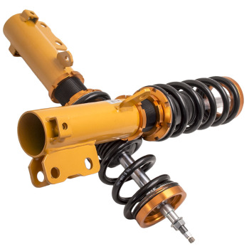 Amortiguador de 24 pasos y kit de coilover de altura ajustable compatible para Hyundai Tiburon 2003-2008