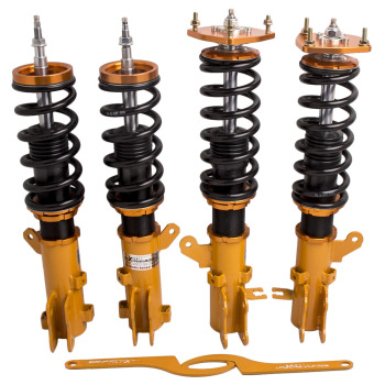 4pcs Coilover Suspension Kit compatibile per Hyundai Tiburon Coupe (Compatibilità: Compatibile per Hyundai ) Lowering Kit