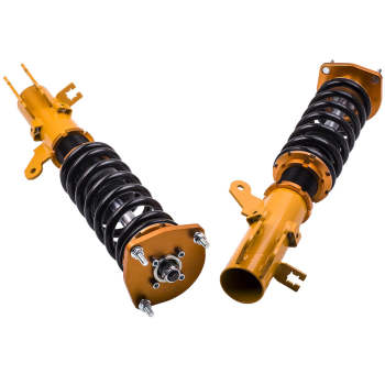 Compatible for Hyundai Tiburon 2003-2008 Adjustable Height Shocks Absorbers Coilovers Kit Lowering Kit