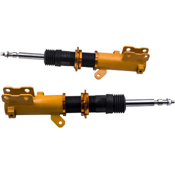 Compatible for Hyundai Tiburon 2003-2008 Adjustable Height Shocks Absorbers Coilovers Kit Lowering Kit