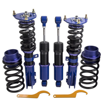 2013 - 2015 compatible for Hyundai Veloster 1.6L Adjustable Height Coil Spring Struts Kit Coilovers Lowering Kit