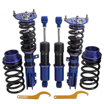 2013 - 2015 compatible for Hyundai Veloster 1.6L Adjustable Height Coil Spring Struts Kit Coilovers Lowering Kit