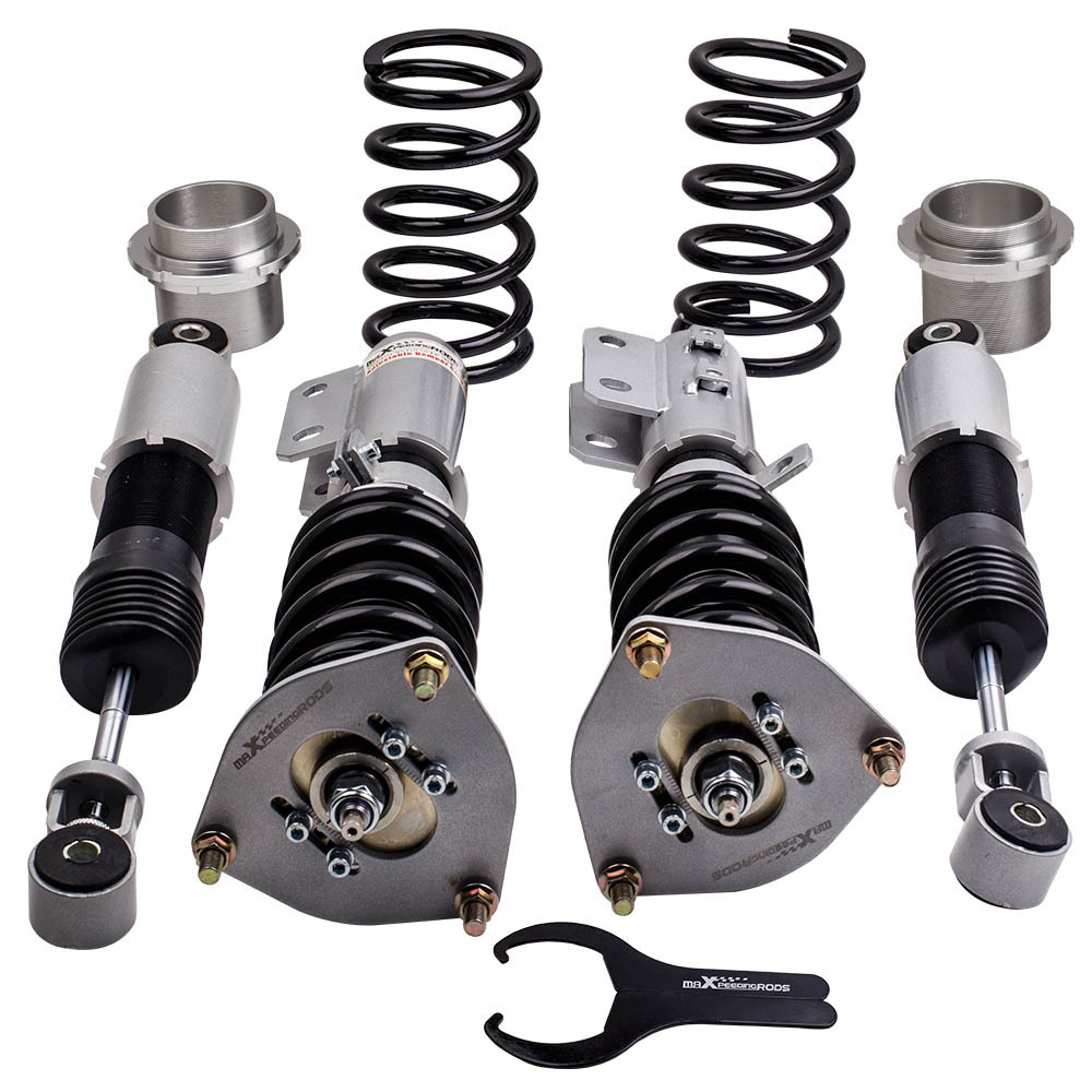 Coilovers Kits compatible for Hyundai Veloster (FS) 1.6L 2012-2018 24-Way adjustable Damper lowering kit