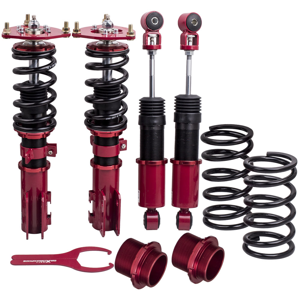 coilovers kit compatible for hyundai veloster 2013-2015 1.6l adj. damper coils amp; struts