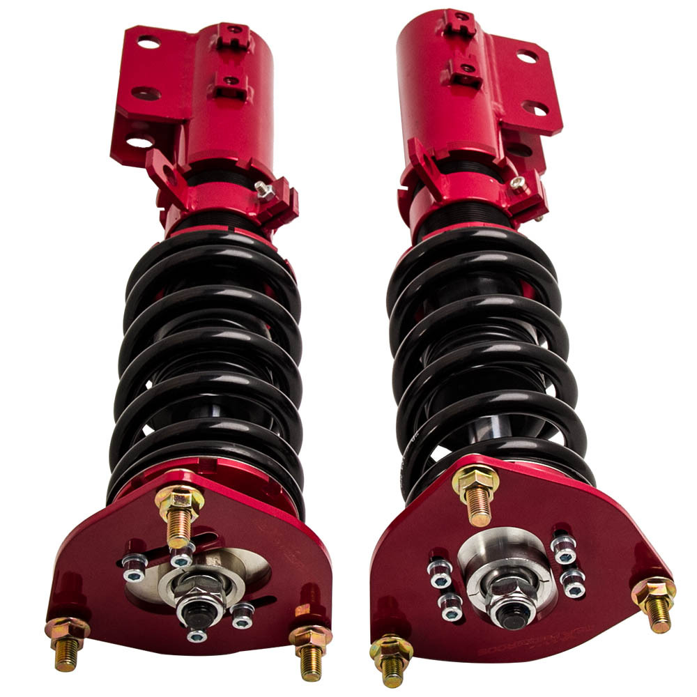 Compatible for Hyundai Veloster 2013-2015 1.6L Adj. Height Shocks Struts Coilovers Kit Lowering Kit