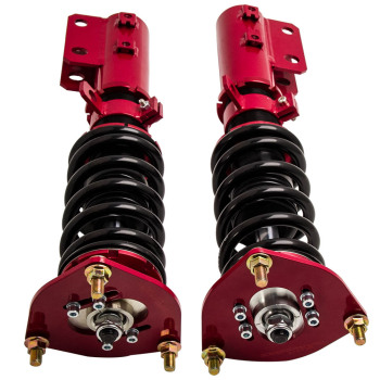 Compatible for Hyundai Veloster 2013-2015 1.6L Adj. Height Shocks Struts Coilovers Kit Lowering Kit