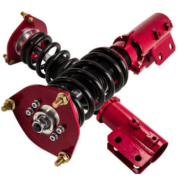 Compatible for Hyundai Veloster 2013-2015 1.6L Adj. Height Shocks Struts Coilovers Kit Lowering Kit