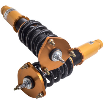 4PCS Suspensión compatible para Infiniti M35x M45x 06-10 AWD Ajustable Amortiguadores