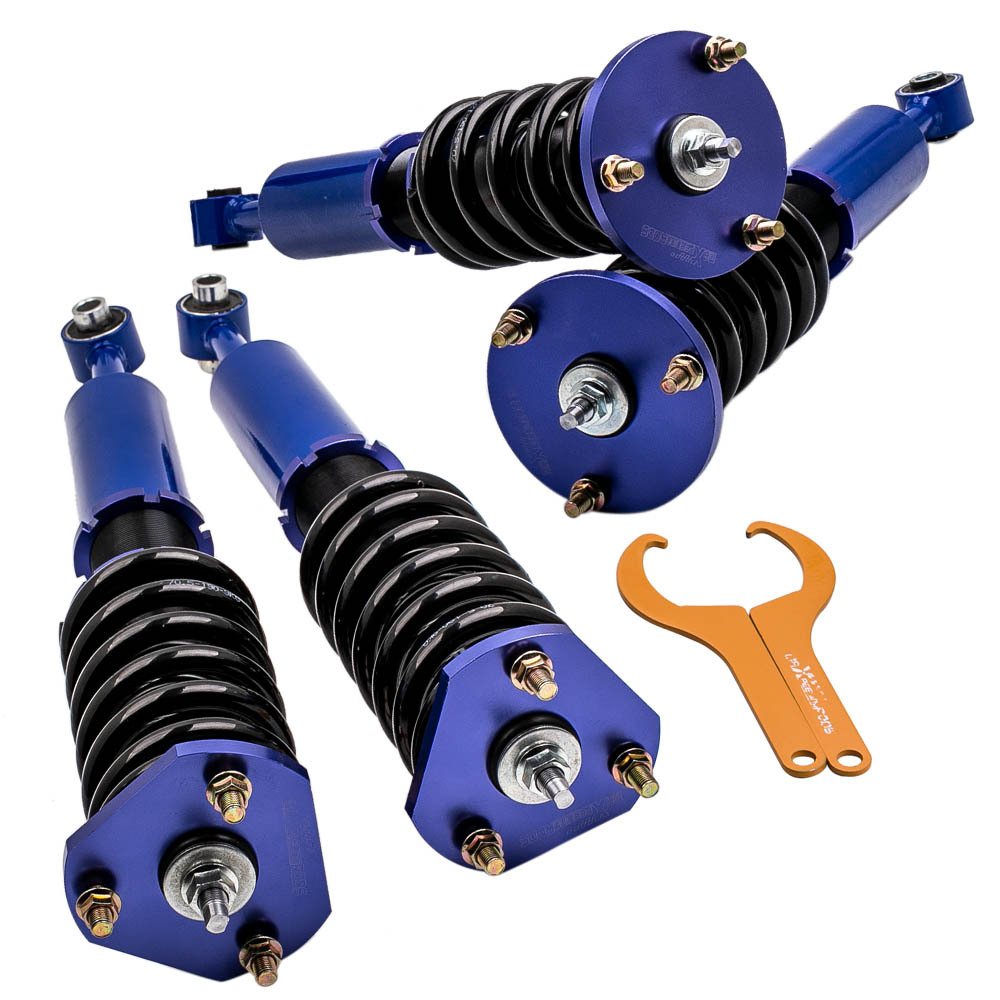 Kit di abbassamento coilover compatibile per Lexus IS350 IS250 2006 2007 2008 2009 2010 2011 2012 (Set di 4)