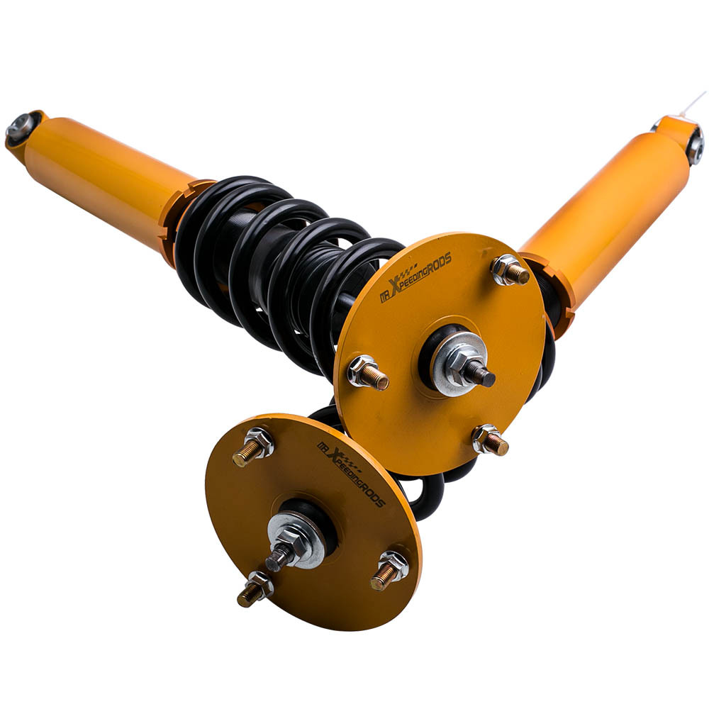 jeu de 4 combinés filetés de suspension pour amortisseurs compatible pour Lexus LS400 XF10 1990-1994kit d'abaissement