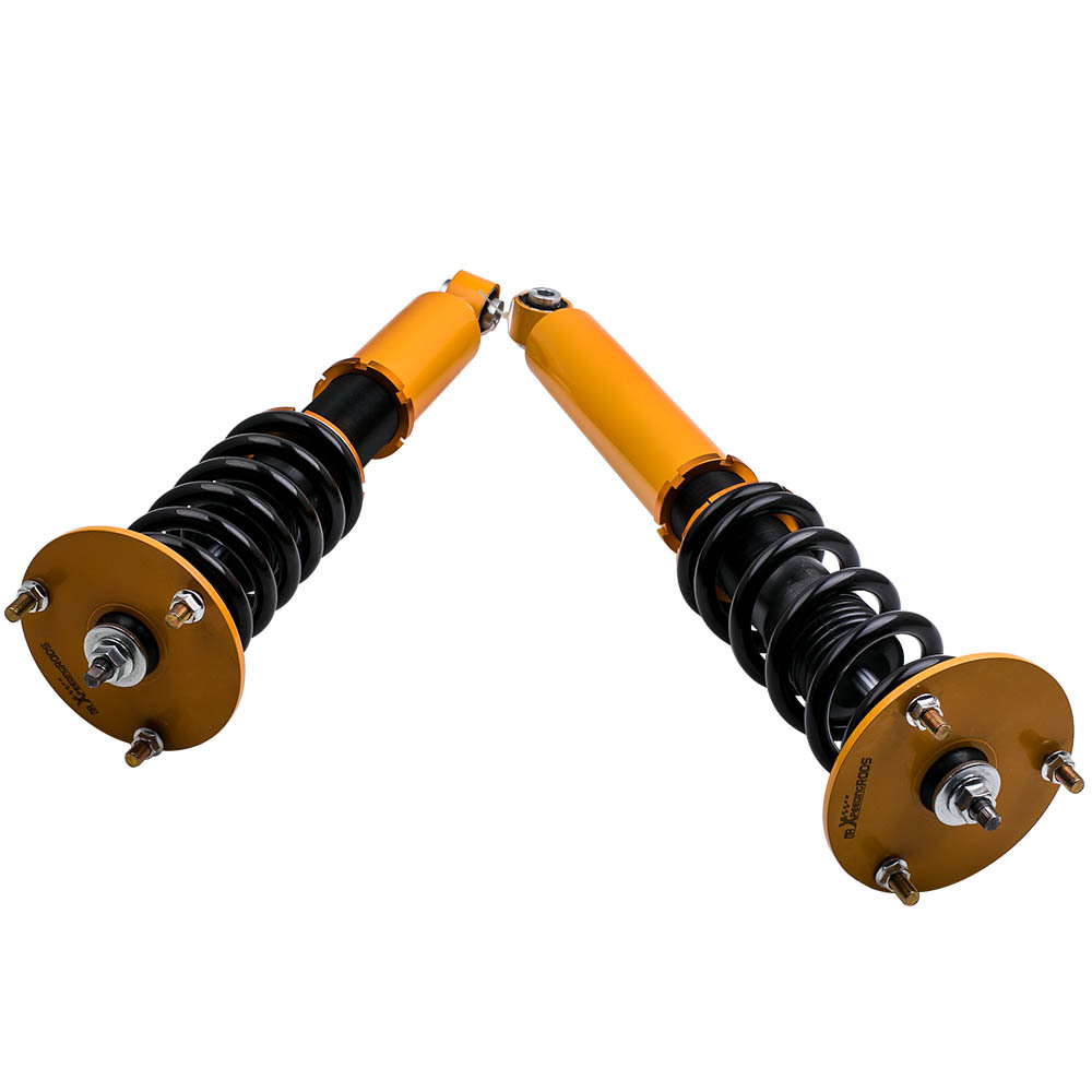 jeu de 4 combinés filetés de suspension pour amortisseurs compatible pour Lexus LS400 XF10 1990-1994kit d'abaissement