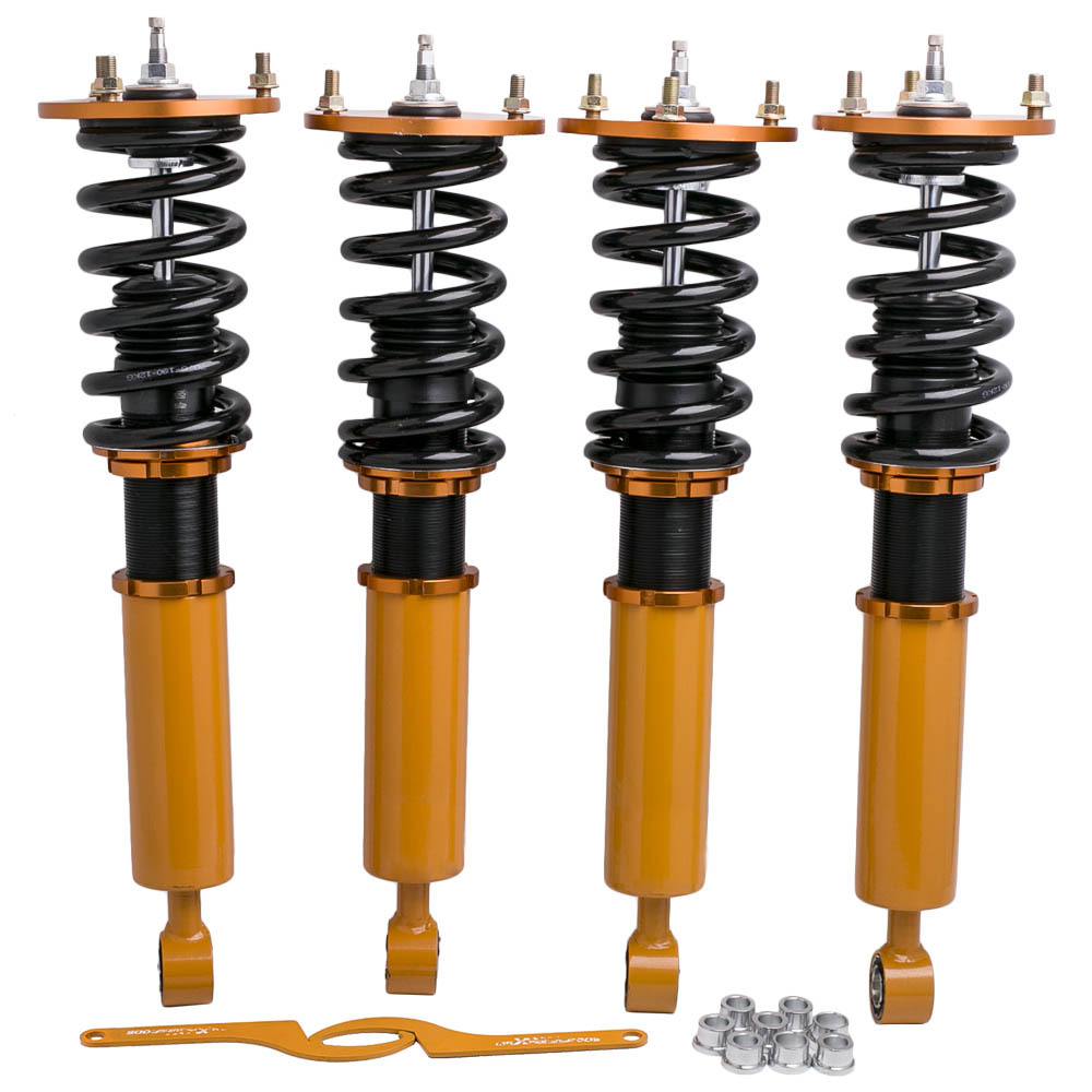 Complete Coilovers Kit compatible for Lexus LS 430 LS430 UCF30 XF30 2001-2006 Adj. Damper