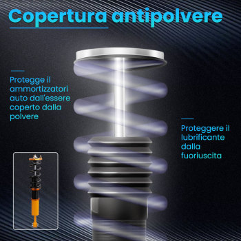 KIT Assetto Regolabile a Ghiera Ammortizzatore compatibile per Lexus IS 200 GXE10  compatibile per Toyota