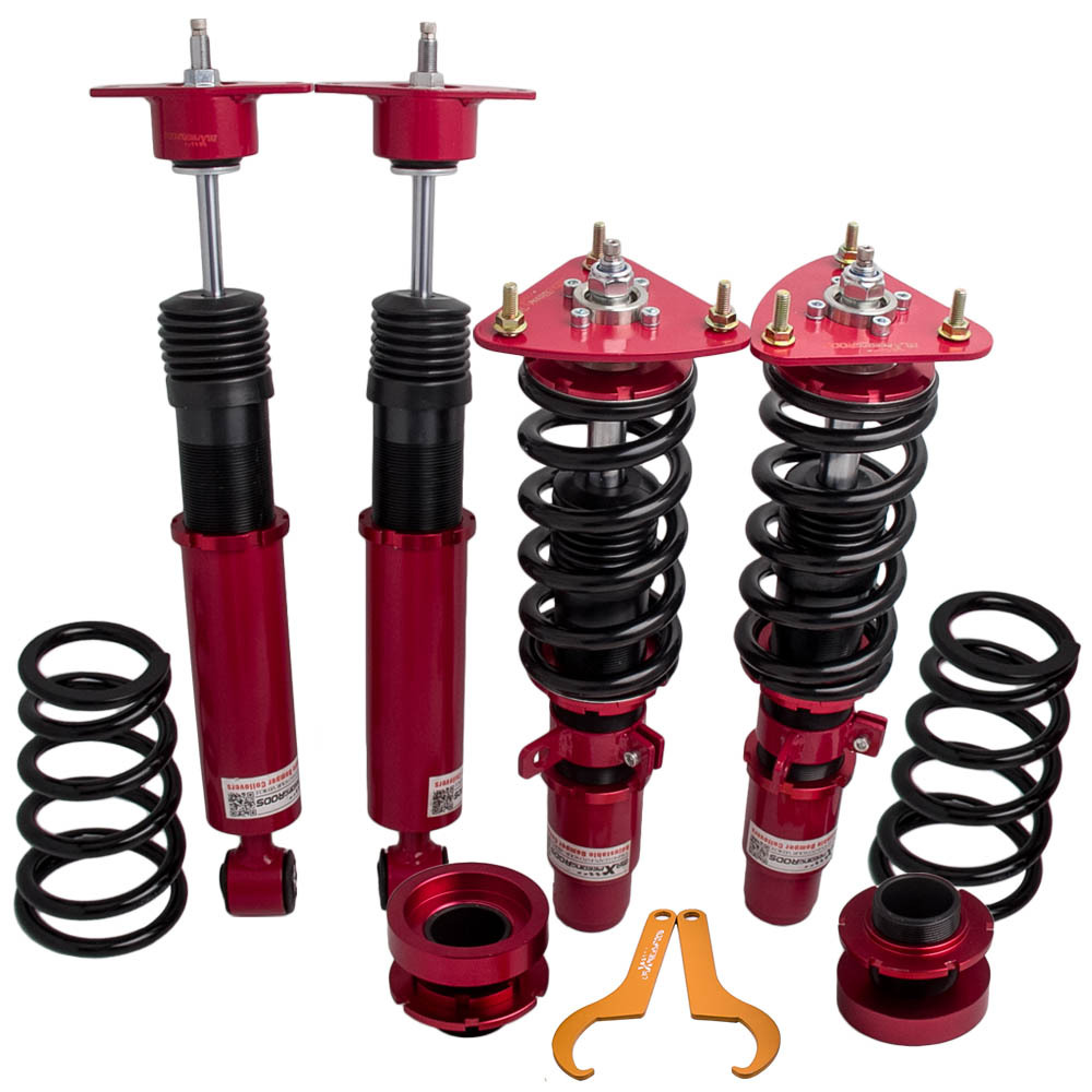 Compatible for Mazda 3 2004-2009 Adjustable Height Shock Absorbers Coilovers Kits Lowering Kit