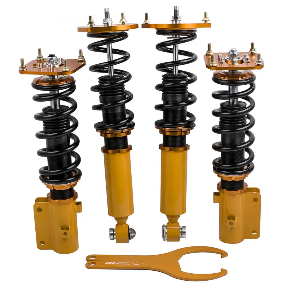 Coilovers Spring Struts Compatible For Mazda Savanna Rx7 Fc3s 1 3l R2 Gas Coupe 86 91 Adj Height Amp Camber