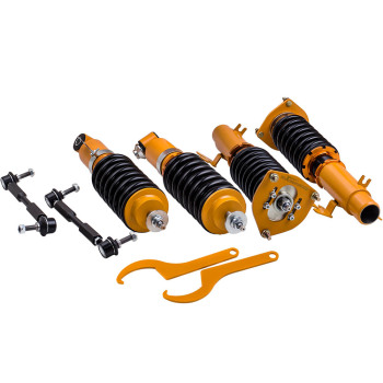 4x Ammortizzatore compatibile per MINI COOPER 2007-2013 (R 56) Suspension Coil Spring Kit Lowering Kit