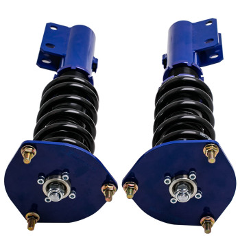 Coilover KitsCompatible compatible for Mitsubishi 3000GT VR-4 AWD 1991-1999 3.0L Shock Absorbers Struts Blue lowering kit