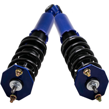 Coilover KitsCompatible compatible for Mitsubishi 3000GT VR-4 AWD 1991-1999 3.0L Shock Absorbers Struts Blue lowering kit