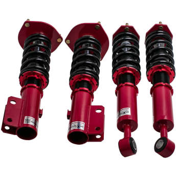 Compatible for Mitsubishi 3000GT compatible for AWD Coilover Suspension Strut 24 Way adj Damper Lowering Kit