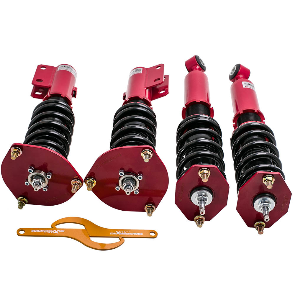 Compatible for Mitsubishi 3000GT compatible for Dodge Stealth 1991-1996 4WD Coilover Suspension Strut 24 Way adj Damper